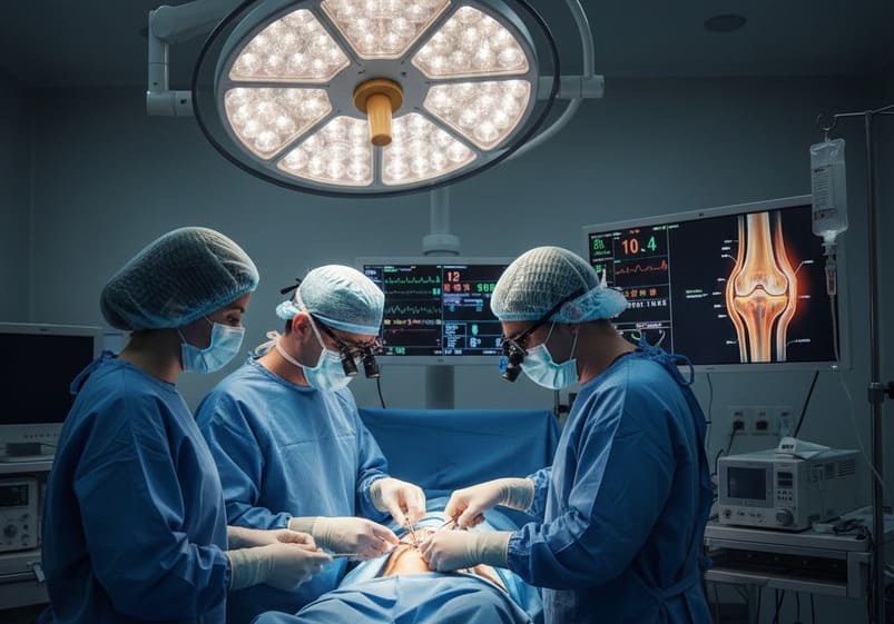 chirurgia per lassità legamentosa ginocchio