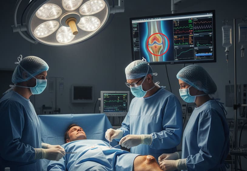 chirurgia per osteocondrite dissecante al ginocchio