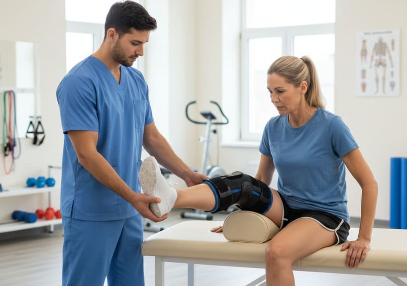 fisioterapia dopo rottura tendine rotuleo